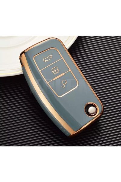 AYZ GARAGE F O R D Husă pentru chei din material Tpu gri