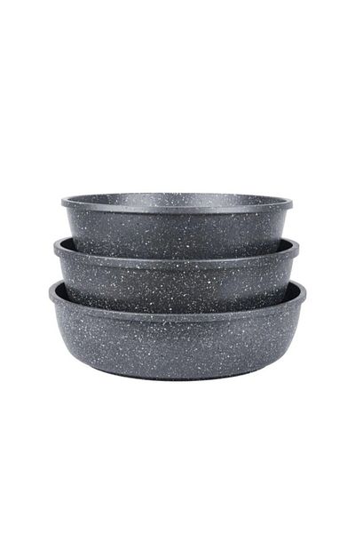 ThermoAD GraY 3-piece Round Oven TraY Set - 26.28.30