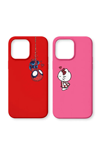 enfein Balporsuku İPhone 15 Pro Maxİle Uyumlu Çiftlere (Sevgililere) Özel Şef...