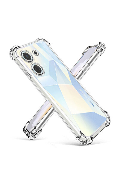 CaseWorld Tecno Camon 20 Kapak Kamera Korumalı Airbag Antishock Köşe Korumalı...