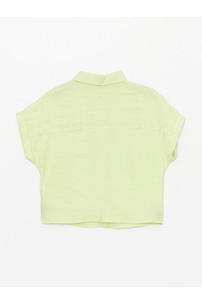 LC Waikiki Crop-Shirt für Mädchen - LCW Basic, Kurzarm