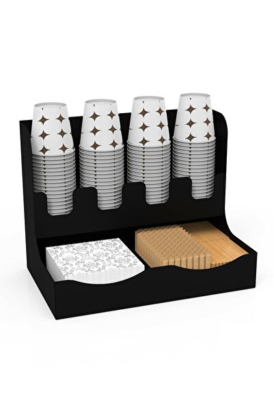 Yıldızan Karton Bardaklık/karton Bardak Standı / Bardak Şeker Karıştırıcı/org...