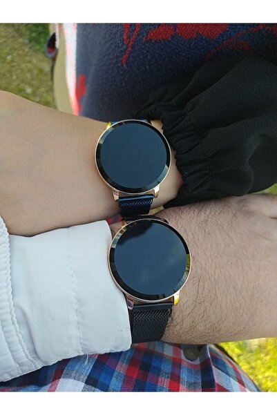 ÇENÇEN Dokunmatik Led Ekran Unisex Sevgili Saatleri Çift Kombini