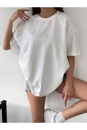 Garalio Oversize Unisex Basic T shirt Fiyat Yorumlar Trendyol