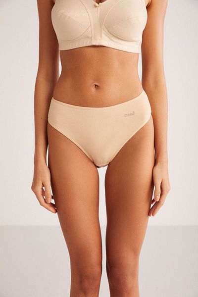 Kom Chiloți pentru femei din 6 piese din lycra pieptănată, compacti, cu slip de bază, 6 piese Skin Sezon nou