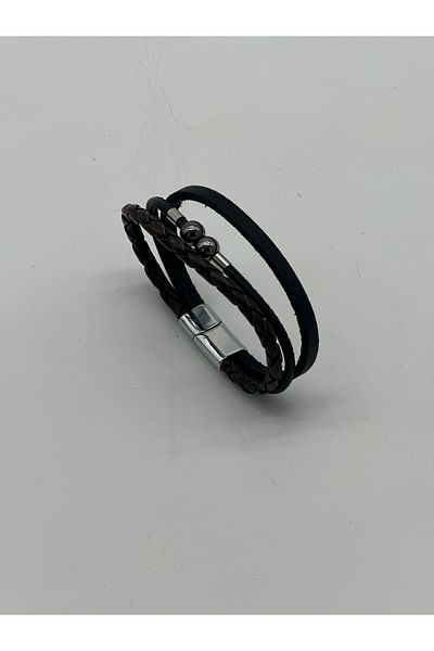 Hobimos Men's Leather Bracelet - Comfortable and Stylish