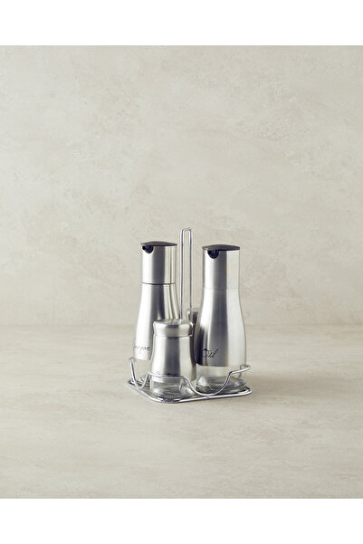 English Home Gigi Cam 4 Parça Yağlık - Sirkelik Silver