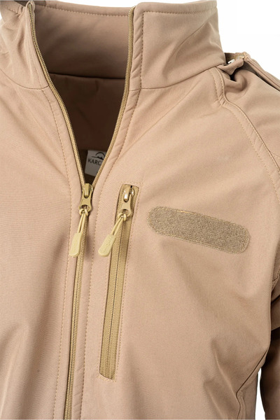 KARCAMP Unisex Tactical Double Softshell Jacket - 5 Pockets, Waterproof