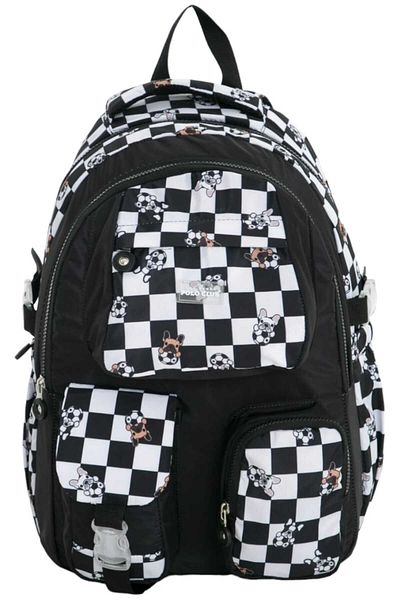 Uniquerrs Unisex Colorful Checkered Waterproof Backpack - School Bag