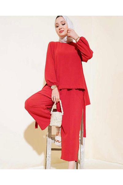 modasindoma Women's Front and Arm Gathered Shalwar Set