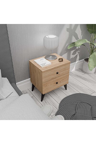 Mezza 3722 MONA 2 ÇEKMECELİ KOMODİN SEPET