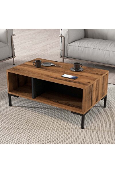 Mezza 2080 Aurora (METAL AYAKLI) Orta Sehpa Hat - Antrasit