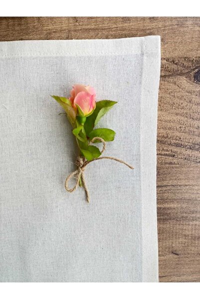 fabricorg Raw Cloth Decorative Placemat Suitable for Punch Embroidery (30x45cm) 4 Pieces