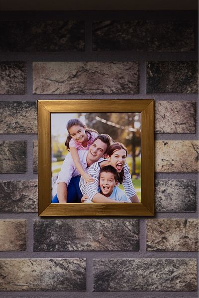 ARESTE 15x15 Disconnect Square Photo Picture - 30 Lux Adhesive Frame