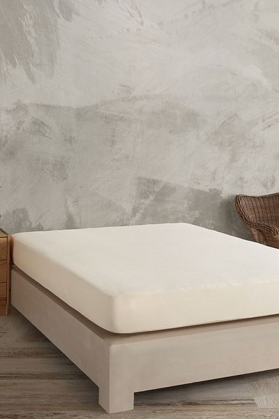 Macas Home Pure Natural 100% Cotton Washable Battal Height Elastic Sheet 180*200 PKC