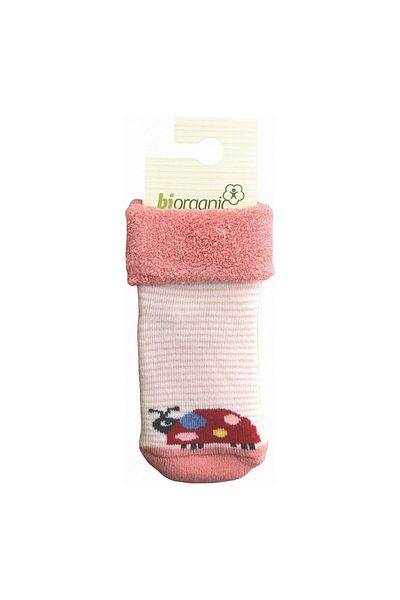 Biorganic Non-Slip Baby Socks - Animals 68370