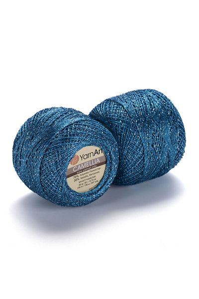 Yarnart Camellia - Glitter Lace Σχοινί Τιρκουάζ-423