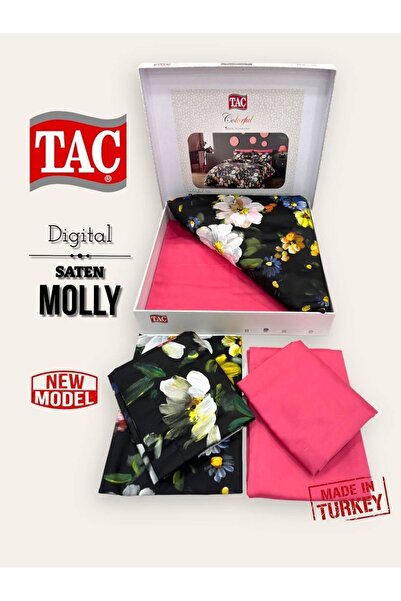 Taç TAC Dijital Saten Nevresim Takimi Molly