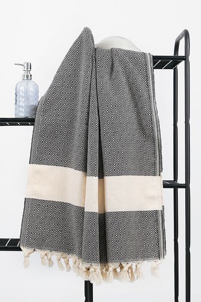 MODELHOME Loincloth (DIAMOND-HIRINGBONE AND STRAY PATTERNED) 100% Cotton Bath, Beach and Decoration Towel