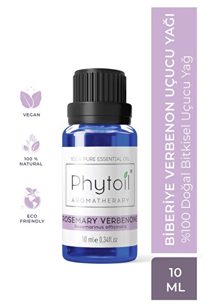 phytoil Organik Biberiye Verbenon Uçucu Yağı – Rosemary Verbenone %100 Saf ve...