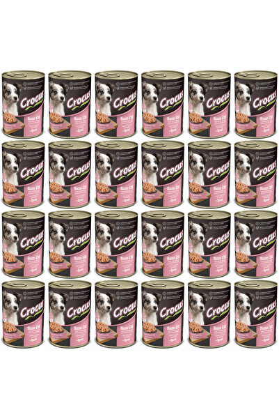 Crocus Sos İçinde Parça Kuzu Etli Yavru Köpek Konservesi 400gr - 24 Adet