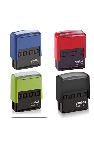 Sırdaş ختم 911 - ختم بالاسم (مساحة الطباعة 16×41 مم.) (قطعة واحدة) (أرسل النص الذي تريده للطباعة)