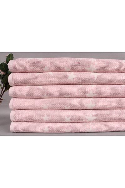Kayra Export 120x125 Cm Pink Cotton Blanket - Small Size Pike
