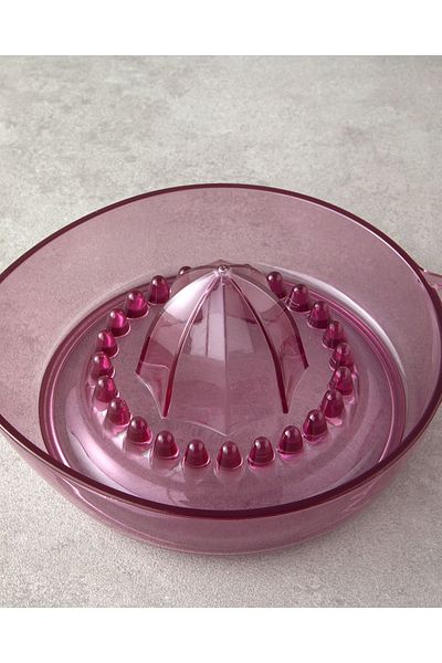 English Home 16.5 cm Plum Colored Axel Acrylic Lemon Squeezer