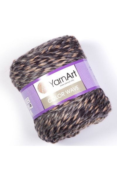 Yarnart Color Wave - Μαρμάρινο Χέρι Πλεκτό Νήμα Ebruli-113
