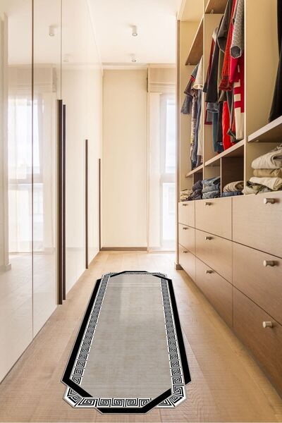 EXCLUSIVE Saray Figürlü Dijital Halı Lilly Krem