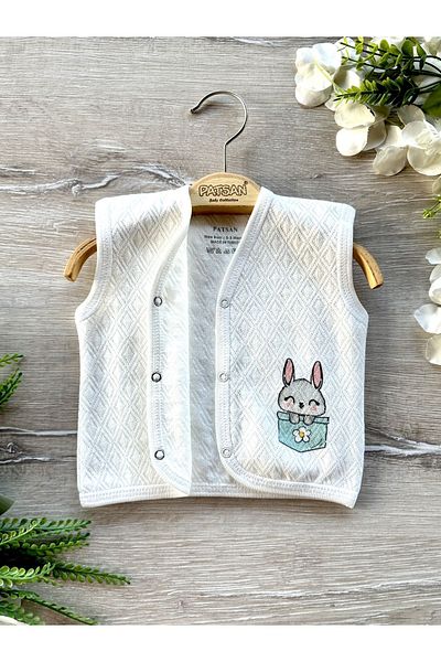 PATSAN Quilted Baby Vest Rabbit