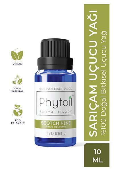 phytoil زيت الصنوبر الأصفر العضوي - زيت الصنوبر الاسكتلندي العطري النقي والطب...