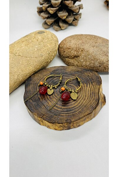 Porsuk Alternatif اليدوية الزجاج الخرز الأرز أقراط المرأة