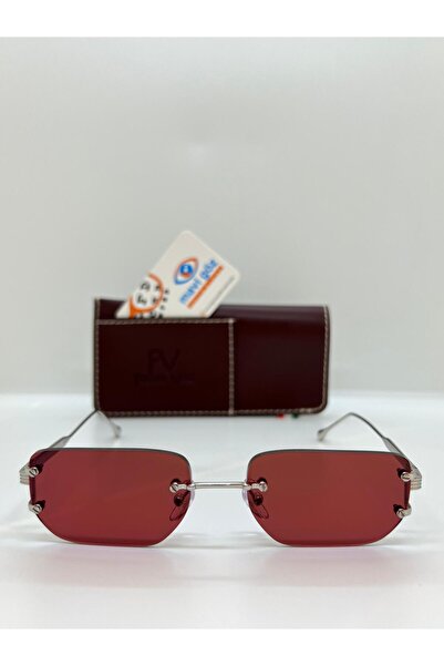 FRANCO VITAL Gavel Faset Çerçeve Pembe Camlı Güneş Gözlüğü