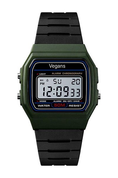 Vegans 1412 Digital Men's Wristwatch