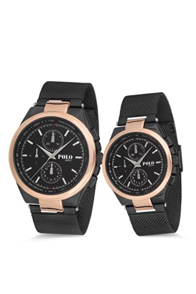 POLO Rucci 1608S Bay ve Hasırlı Kol Saati Seti