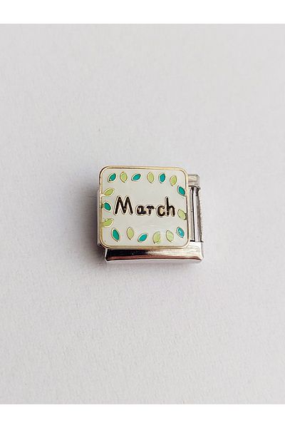 RoseCo00 Italian Steel Bracelet Charm