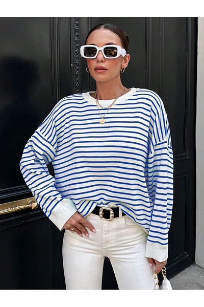 Get Crazy Knitwear Sweater - Striped Design