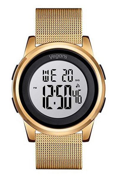 Vegans 1502 Wicker Digital Men's Wristwatch