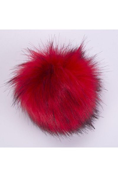 Yarnart Furry Pompons - Pompom Red-57