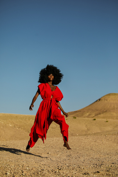 ELAF ELA'F SS'24 Helen Kimono - Soleil de Marrakech Collection