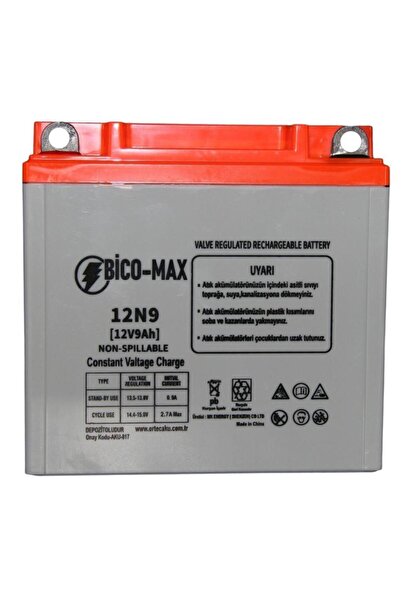 ORTEC 12V 9AH 12n9 MOTOSİKLET AKÜSÜ