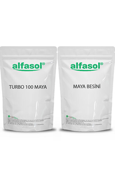 Alfasol Turbo 100 Maya 100 g + Maya Besini 100 g Seti