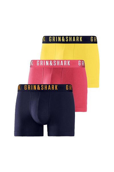 GRINSHARK Lycra 3 Pack Box Premium Ανδρικό Boxer Tailored Collection