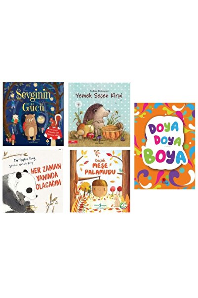 TÜRKİYE İŞ BANKASI KÜLTÜR YAYINLARI Sevginin Gücü-Yemek Seçen Kirpi-Her Zaman...