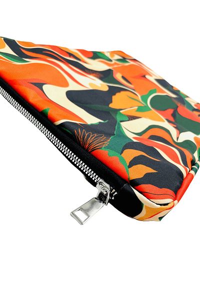 Differ Studio 13-14'' Inch Orange Abstract Pattern Unisex Waterproof Laptop/macbook/notebook Case/bag
