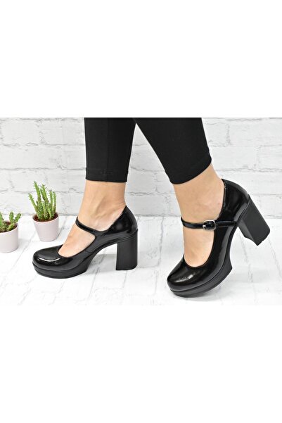 Kesim Shoes Women's Thick Heeled Shoes