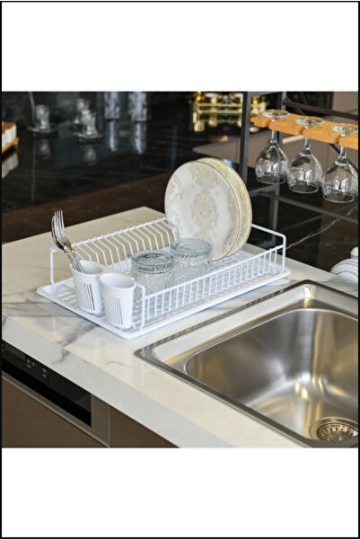 Hagen Bulaşık Kurutma Sepeti Ömür Boyu Kesinlikle Paslanmaz Bulaşıklık Bulaşı...