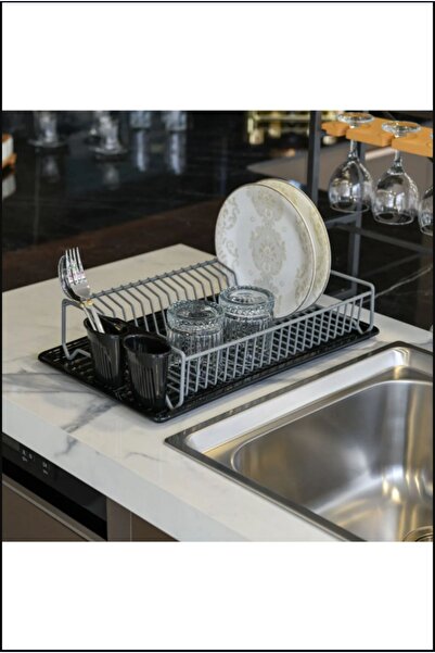 Hagen Bulaşık Kurutma Sepeti Ömür Boyu Kesinlikle Paslanmaz Bulaşıklık Bulaşı...