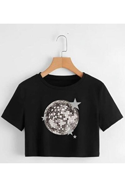 LADİJİTAL BASKI ÇÖZÜMLERİ Футболки Crop - Дизайн з принтом